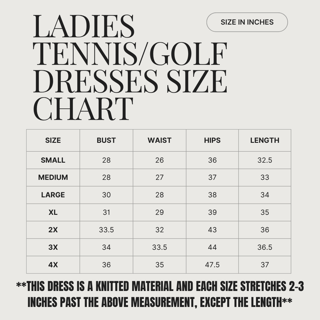 Zeta Phi Beta Blue and White Golf / Tennis Dress