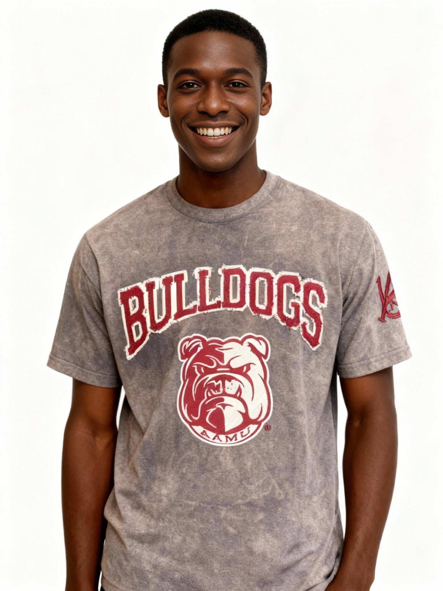 Alabama A&M Bulldogs HBCU Embroidered and Distressed Twill Tee Winters Industries