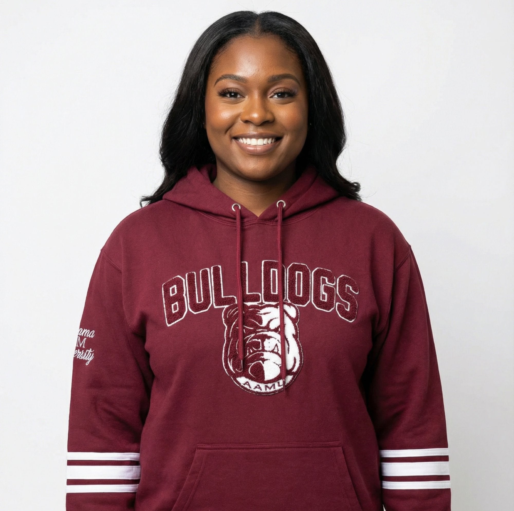 Alabama A&M University Bulldogs Chenille Hoodie Winters Industries