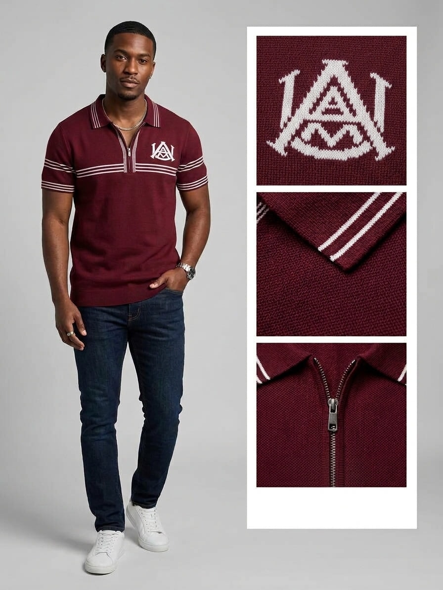 Alabama A&M University HBCU Knitted Polo Winters Industries