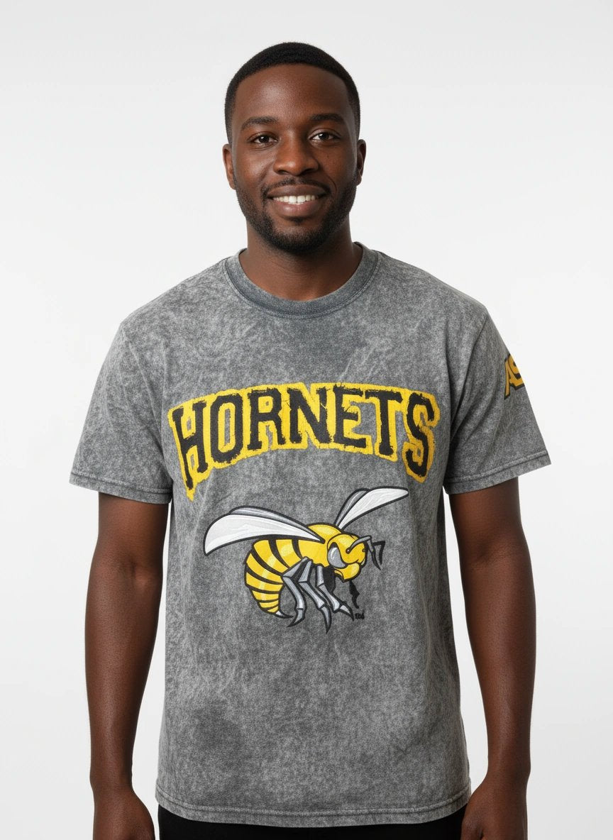 Alabama State Hornets HBCU Embroidered and Distressed Twill Tee Winters Industries