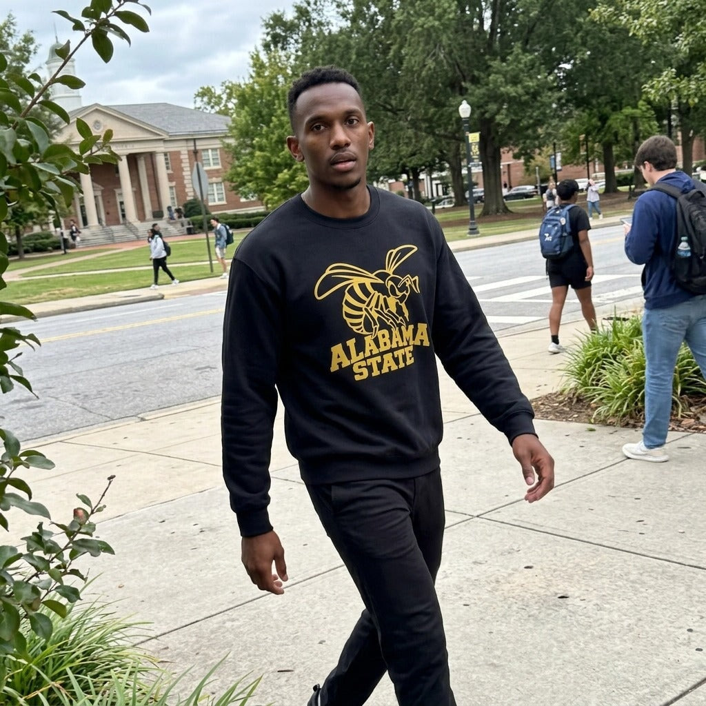 Alabama State University (ASU) Hornets Tee / Sweatshirt Winters Industries by Fully Promoted Mesquite