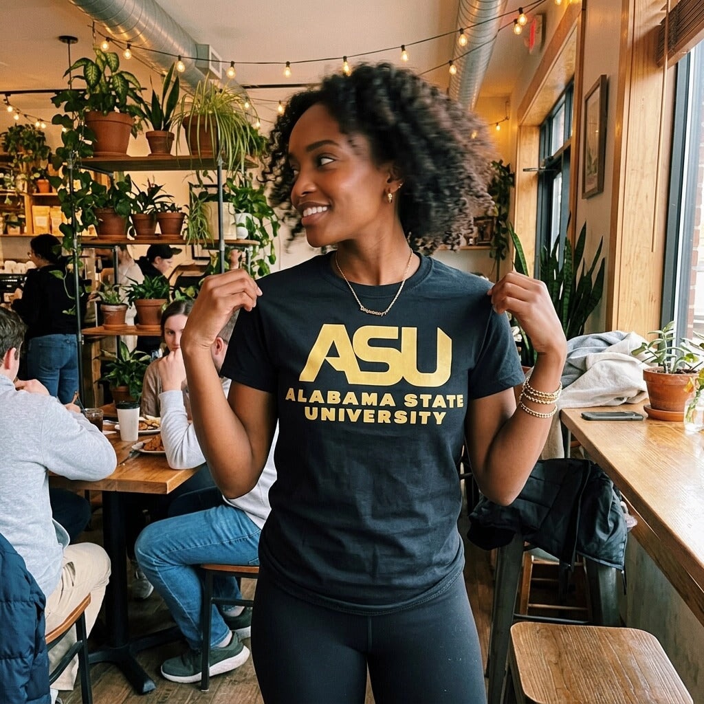 Alabama State University (ASU) Tee / Sweatshirt Winters Industries by Fully Promoted Mesquite