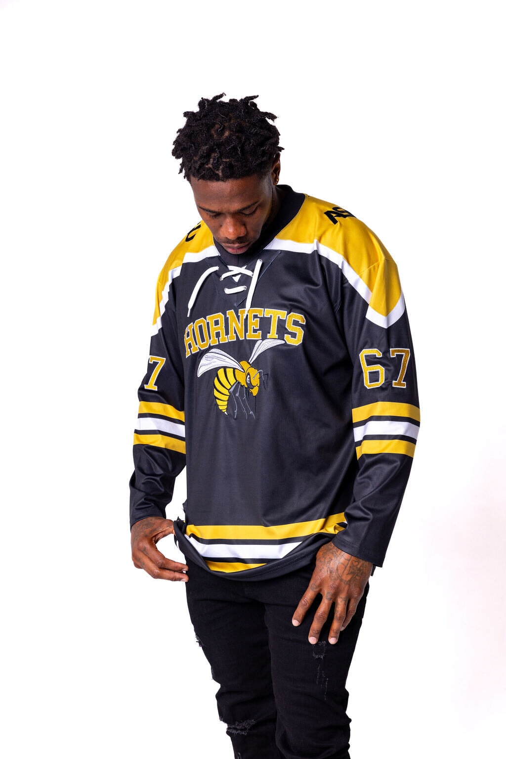 Alabama State University HBCU School Spirit Hockey Jersey