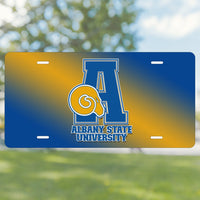 Albany State University HBCU Car Tag