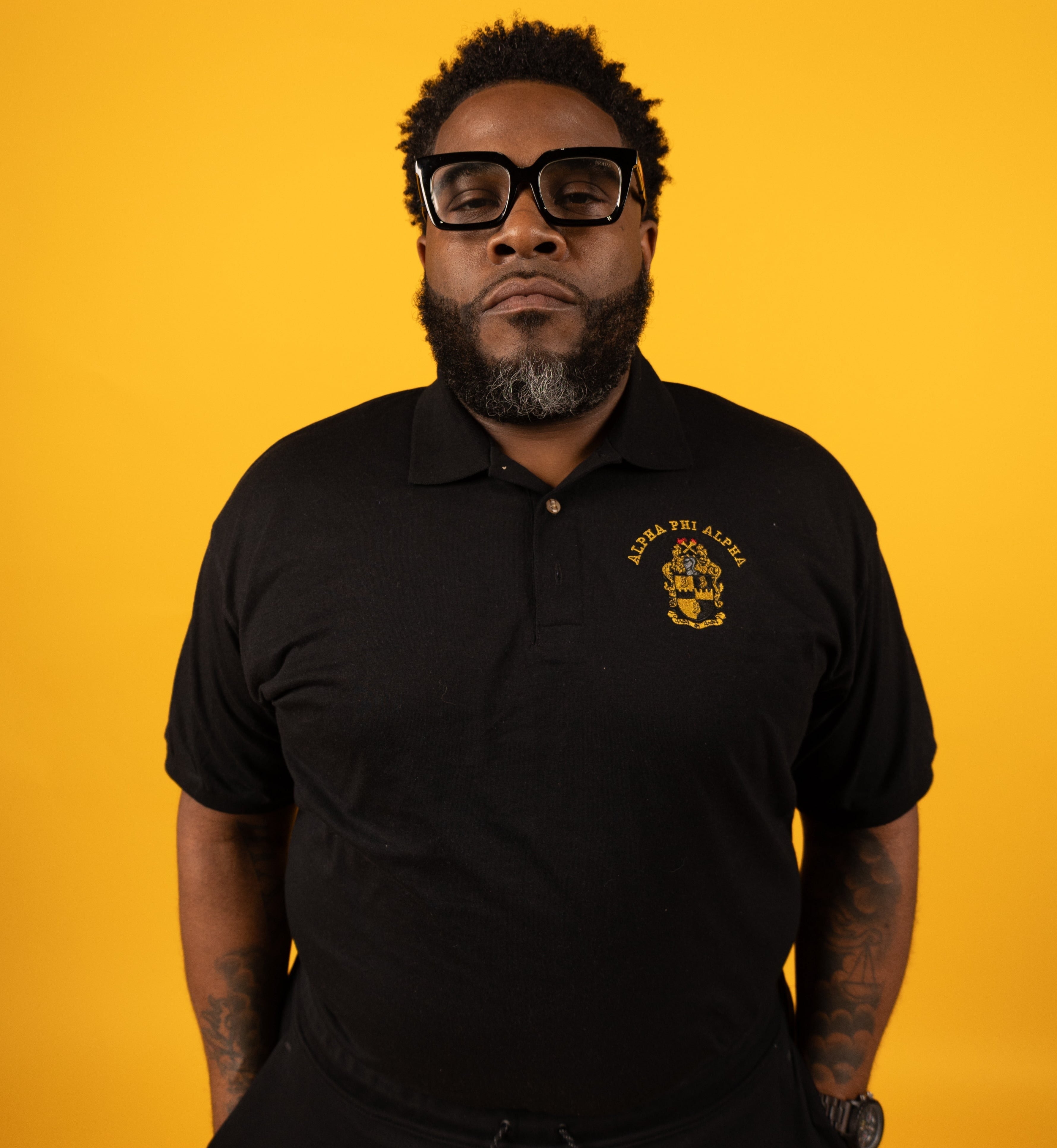 Alpha Phi Alpha Embroidered Polo