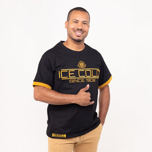 Alpha Phi Alpha "ICE COLD" Embroidered Tee Black Winters Industries by Fully Promoted Mesquite