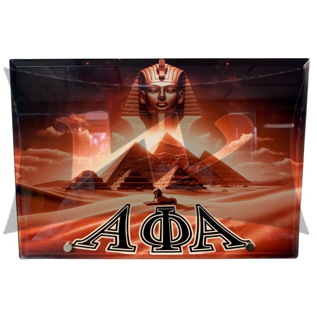 Alpha Phi Alpha Sphinx Art Plaque