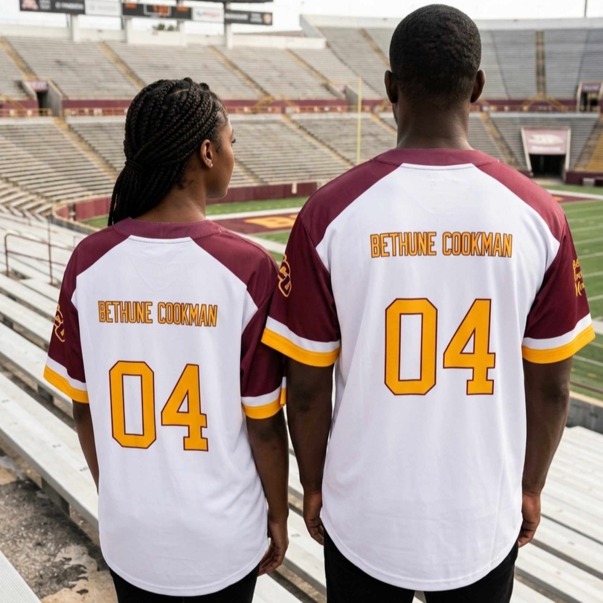 Bethune-Cookman HBCU Sublimated Baseball Jersey Winters Industries