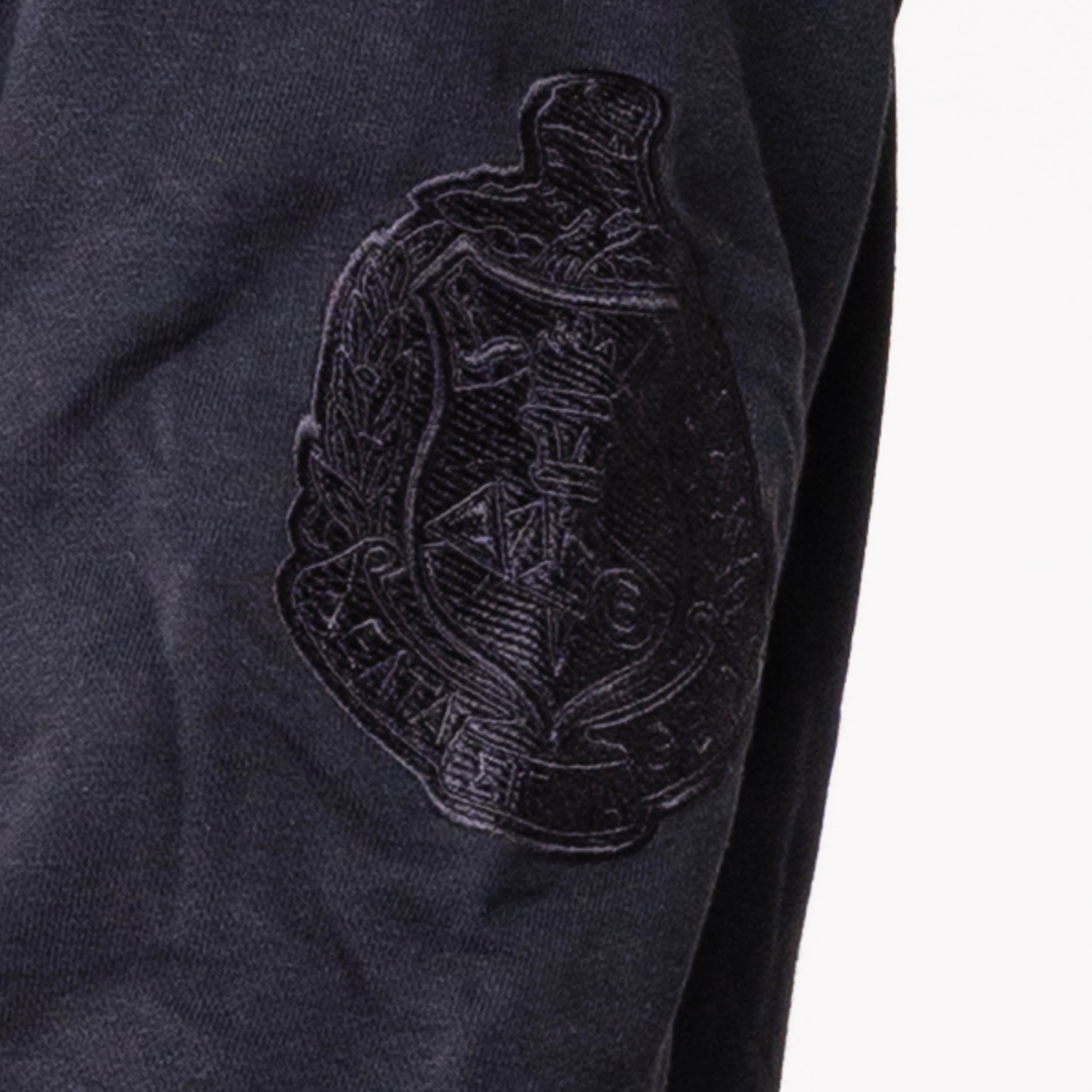 Delta Sigma Theta Black on Black Crewneck Sweatshirt Winters Industries