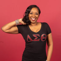 Delta Sigma Theta Bling letters