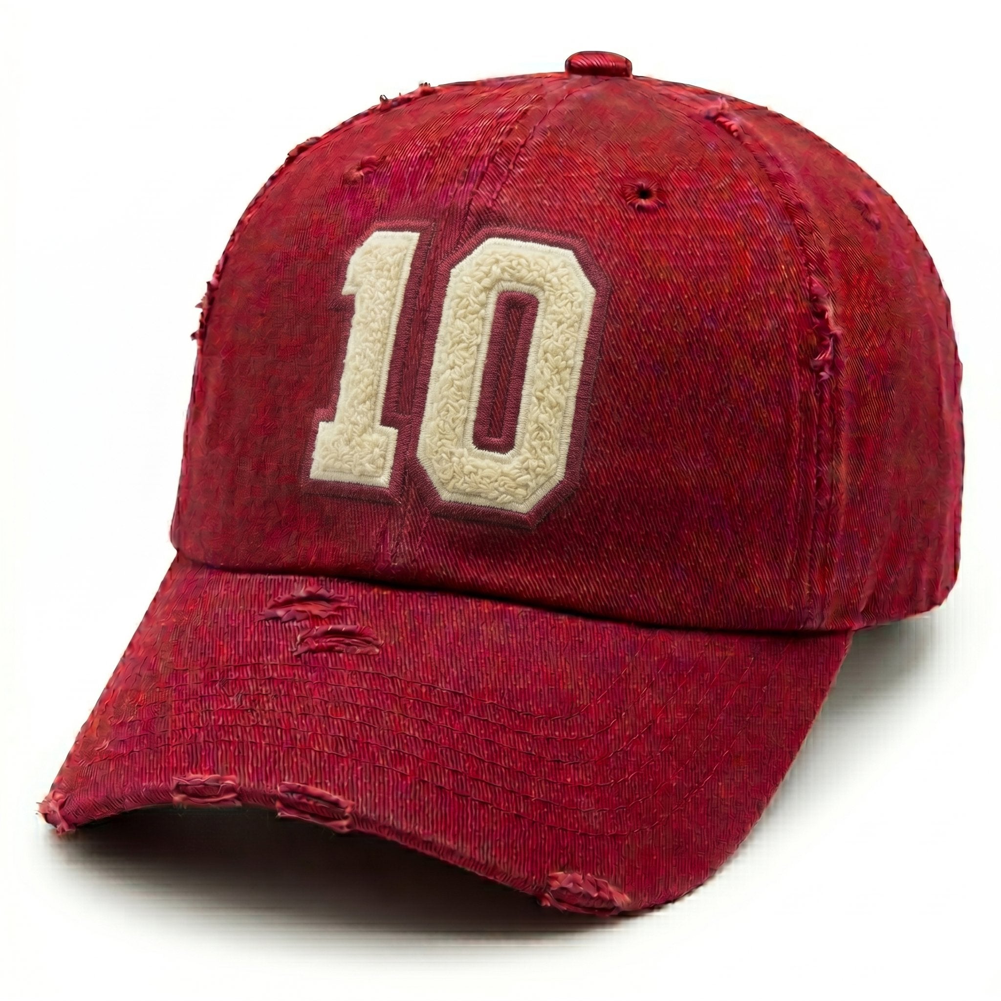 Delta Sigma Theta Crimson Chenille Cap Winters Industries