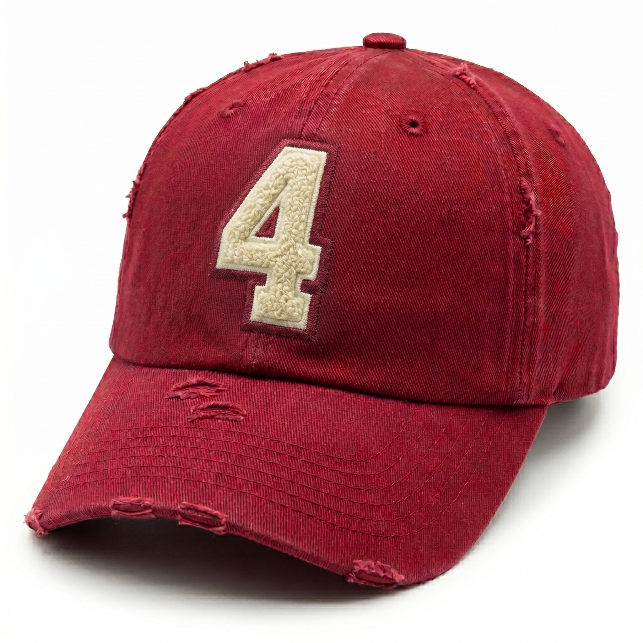Delta Sigma Theta Crimson Chenille Cap Winters Industries