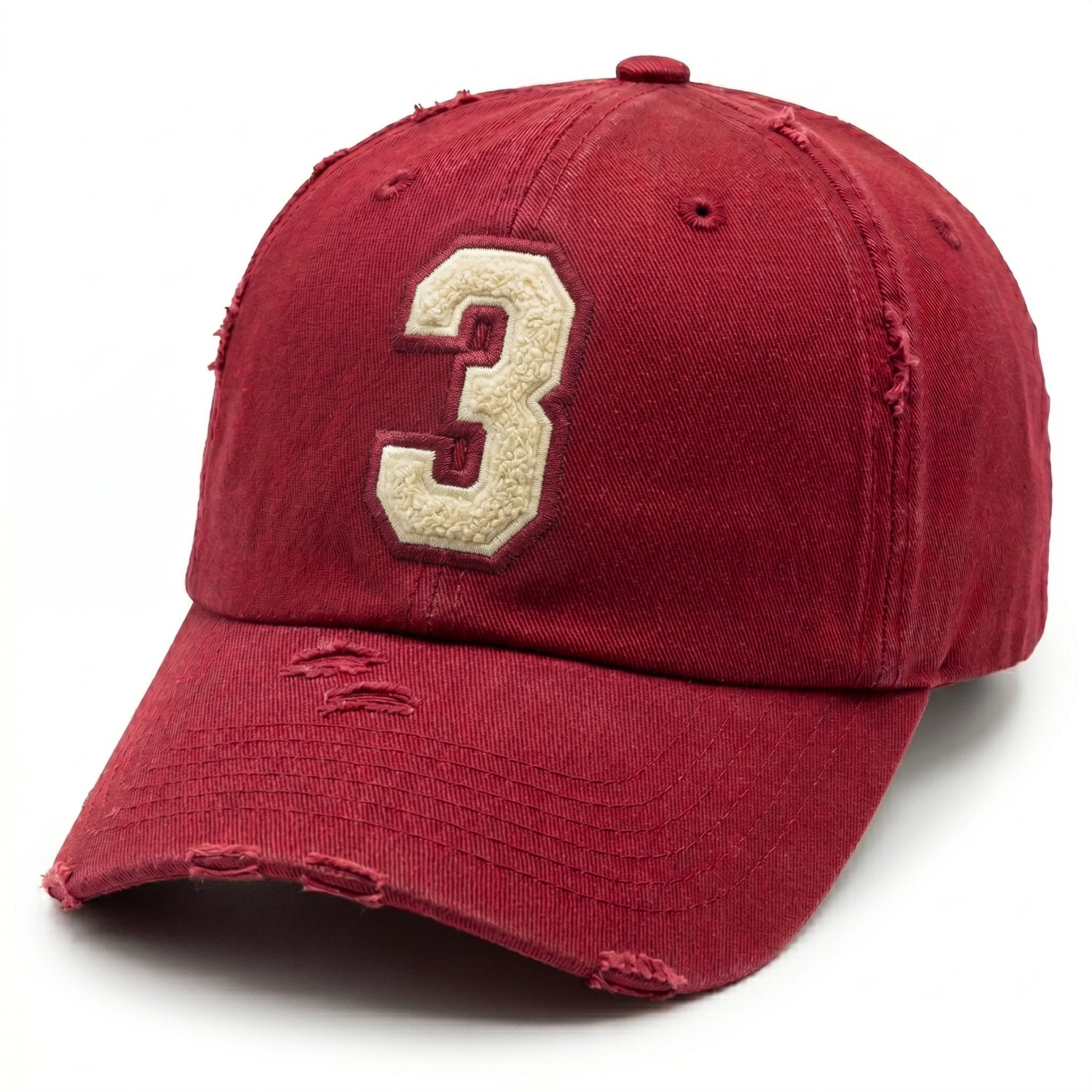 Delta Sigma Theta Crimson Chenille Cap Winters Industries
