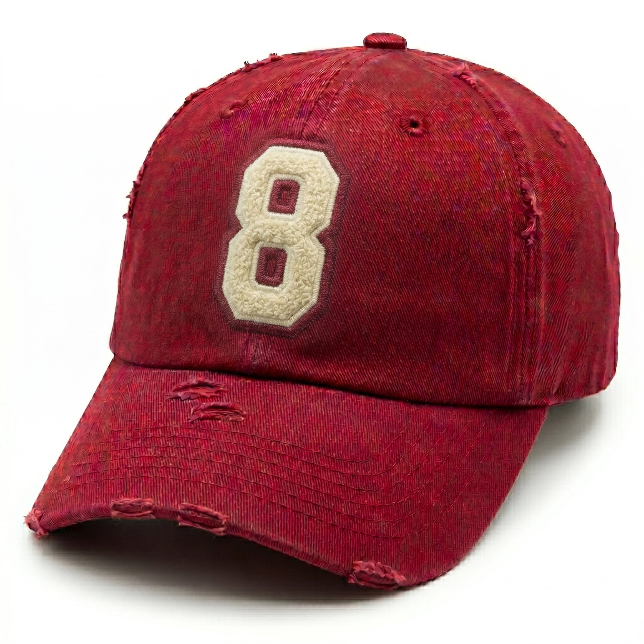 Delta Sigma Theta Crimson Chenille Cap Winters Industries