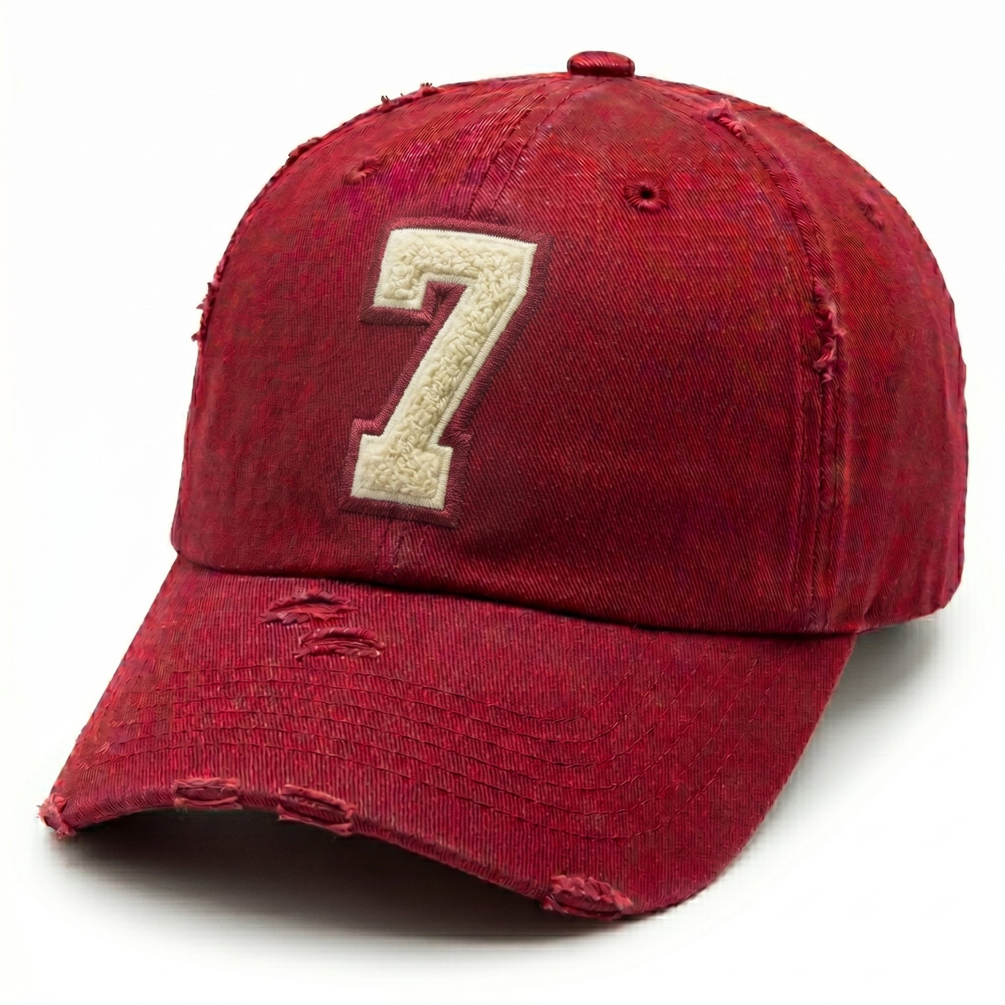 Delta Sigma Theta Crimson Chenille Cap Winters Industries