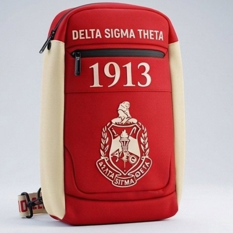 Delta Sigma Theta Crossbody Sling Bag Winters Industries