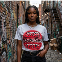 Delta Sigma Theta Custom Airbrush T-shirts Winters Industries