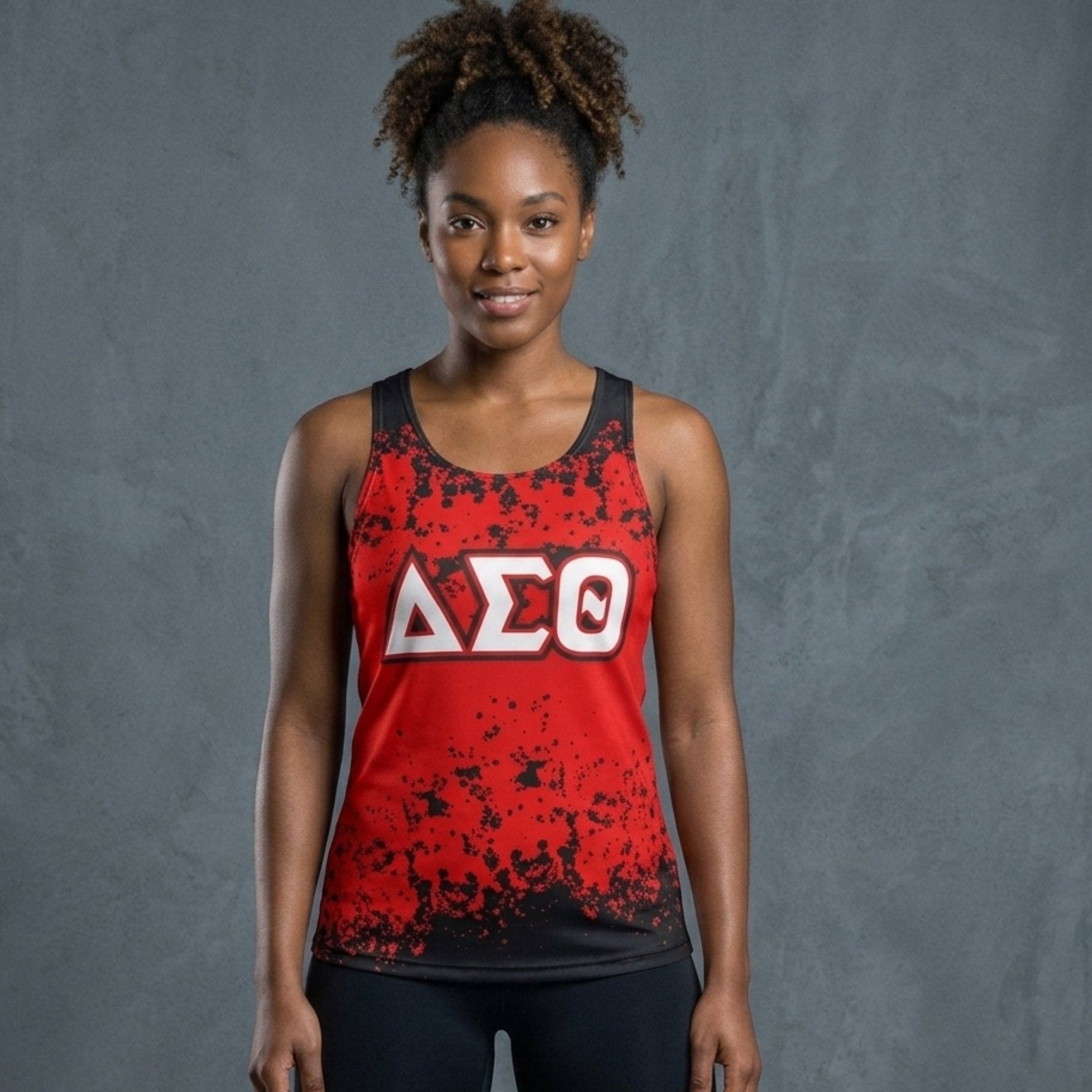 Delta Sigma Theta Dri-Fit Tank Top Shirts Winters Industries by Fully Promoted Mesquite