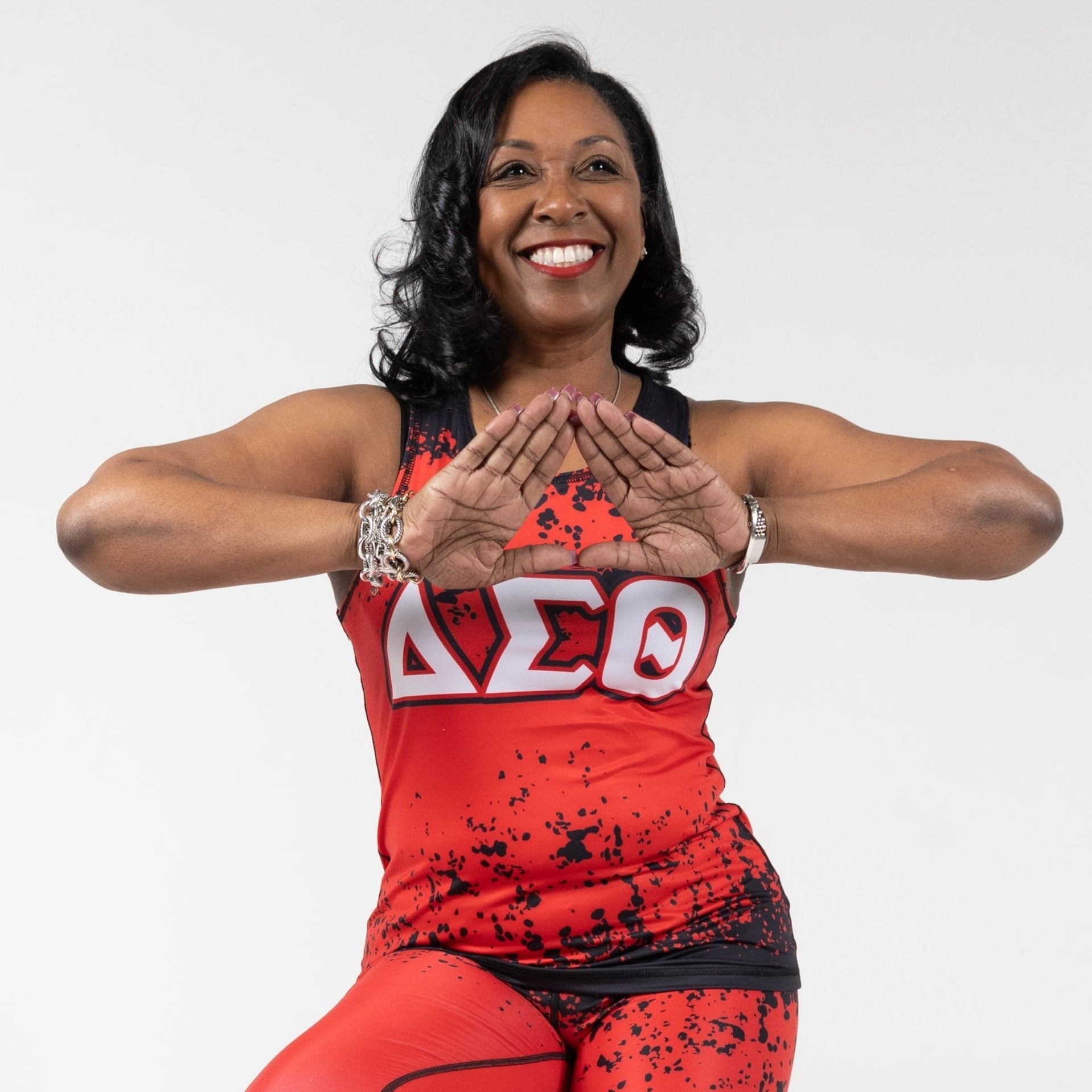 Delta Sigma Theta Dri-Fit Tank Top Shirts Winters Industries by Fully Promoted Mesquite