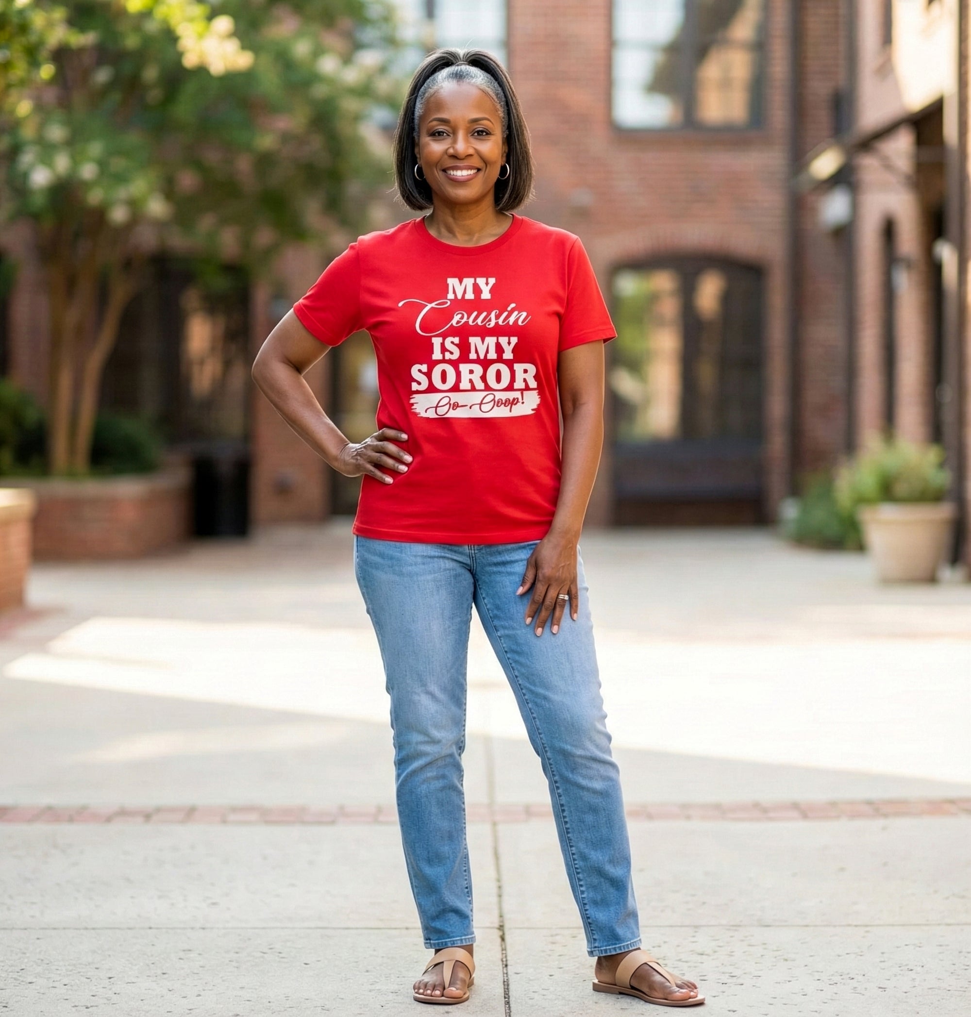 Delta Sigma Theta Family T-Shirt Shirts Winters Industries by Fully Promoted Mesquite S Cousin T-Shirt
