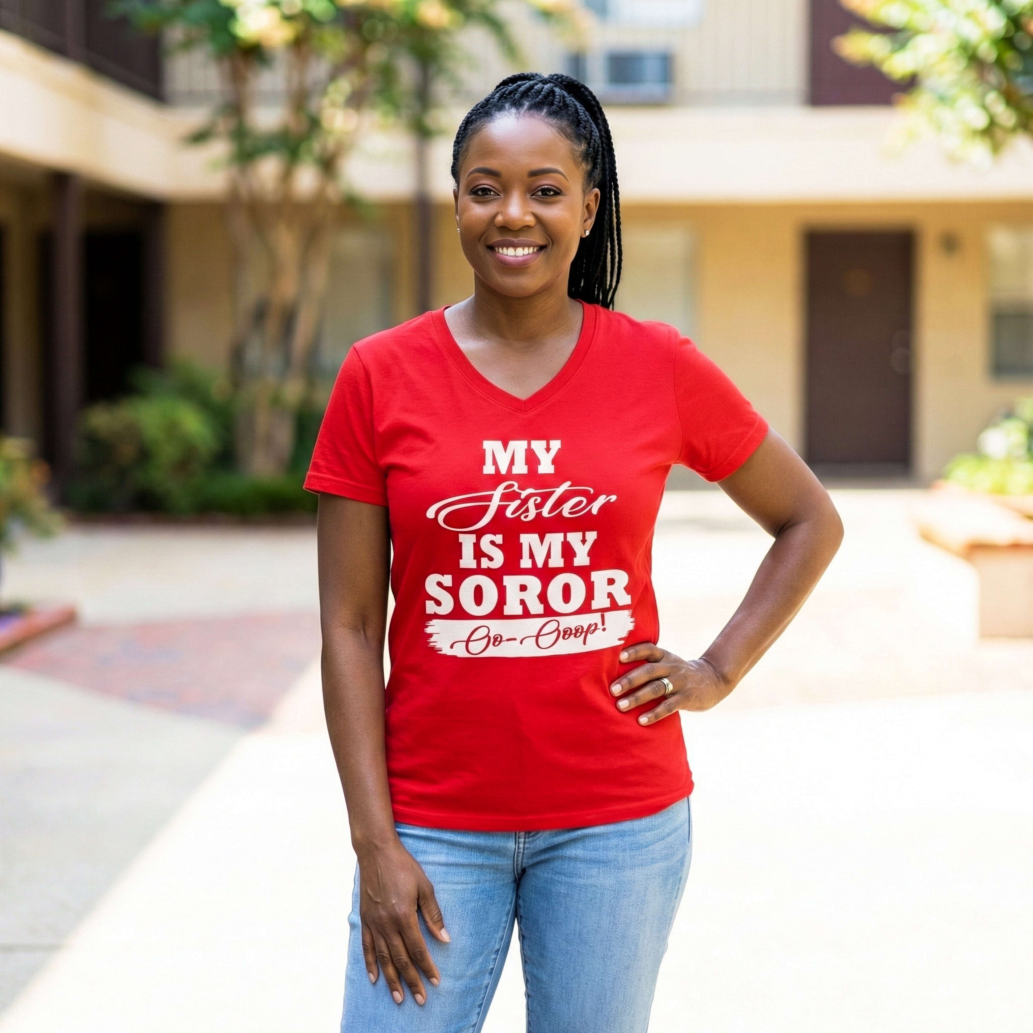 Delta Sigma Theta Family T-Shirt Shirts Winters Industries by Fully Promoted Mesquite S Sister T-Shirt
