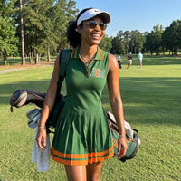 Florida A&M Green and Orange Golf / Tennis Dress Winters Industries