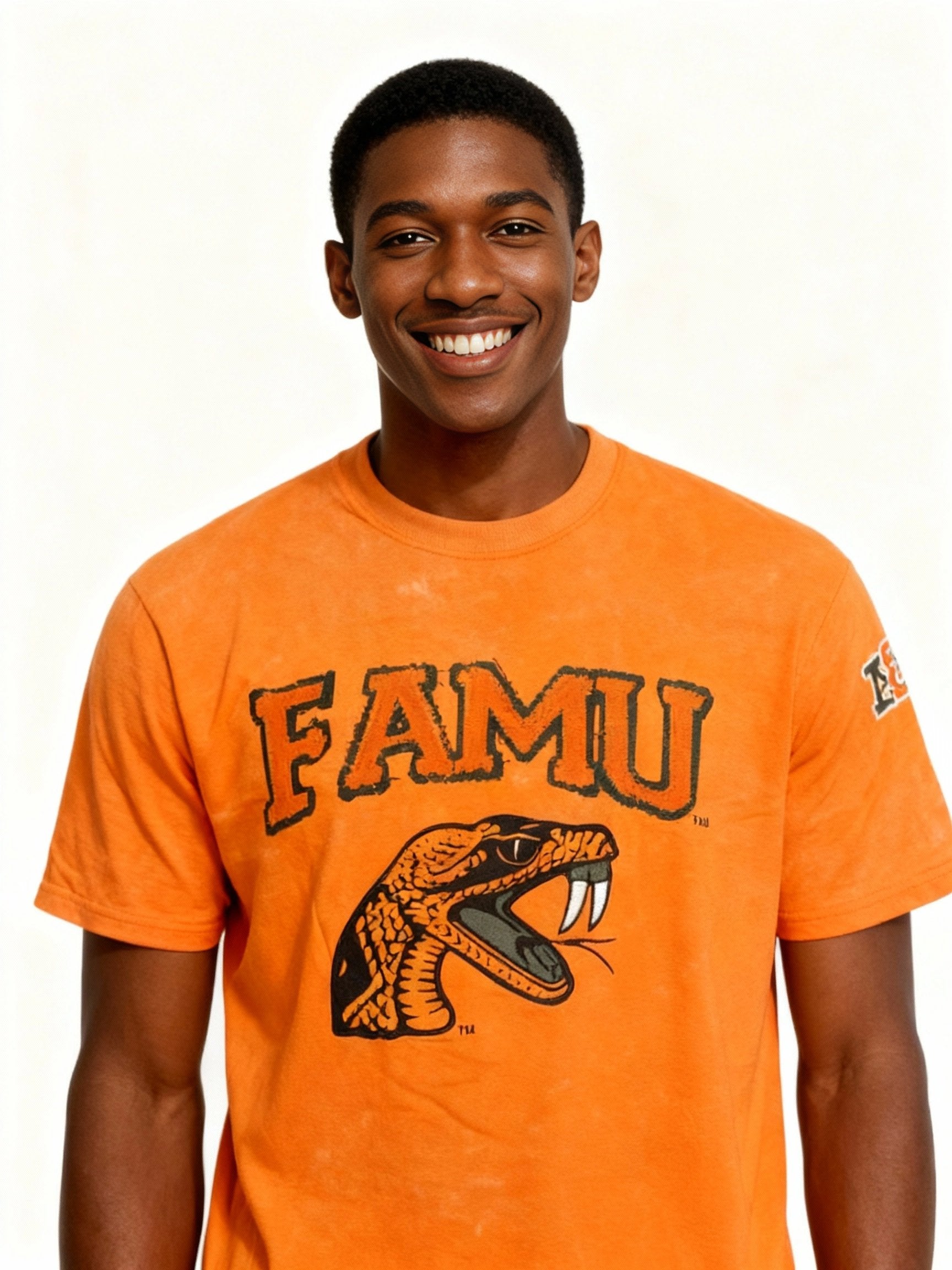 Florida A&M University HBCU Embroidered and Distressed Twill Tee Winters Industries