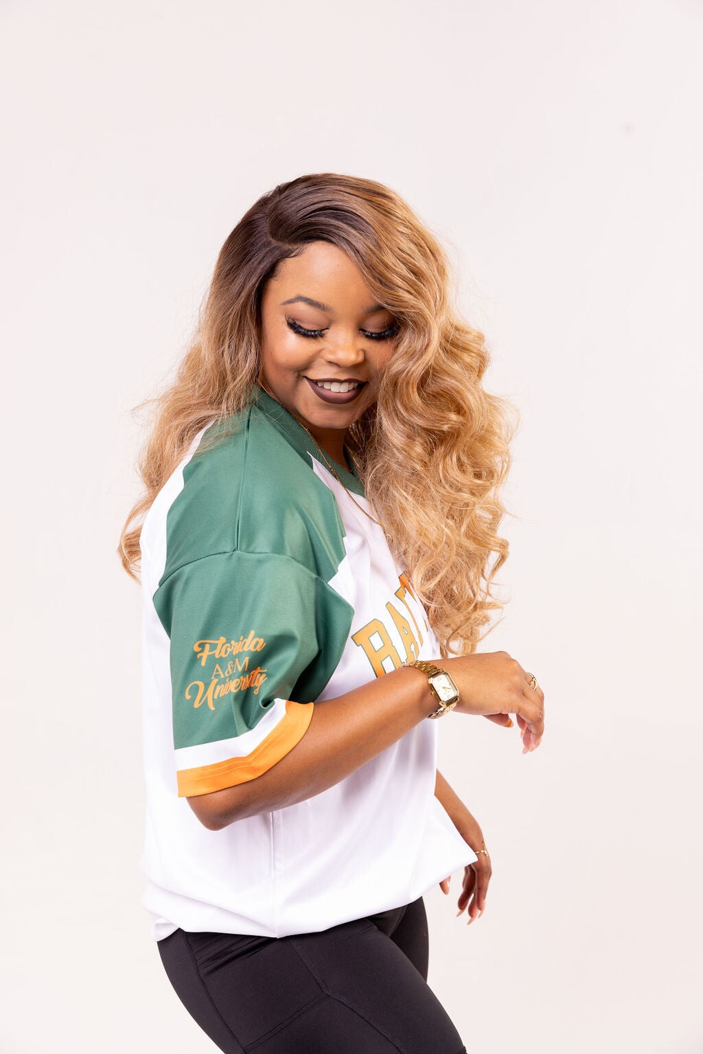 Florida A&M University HBCU White Sublimated Baseball Jersey
