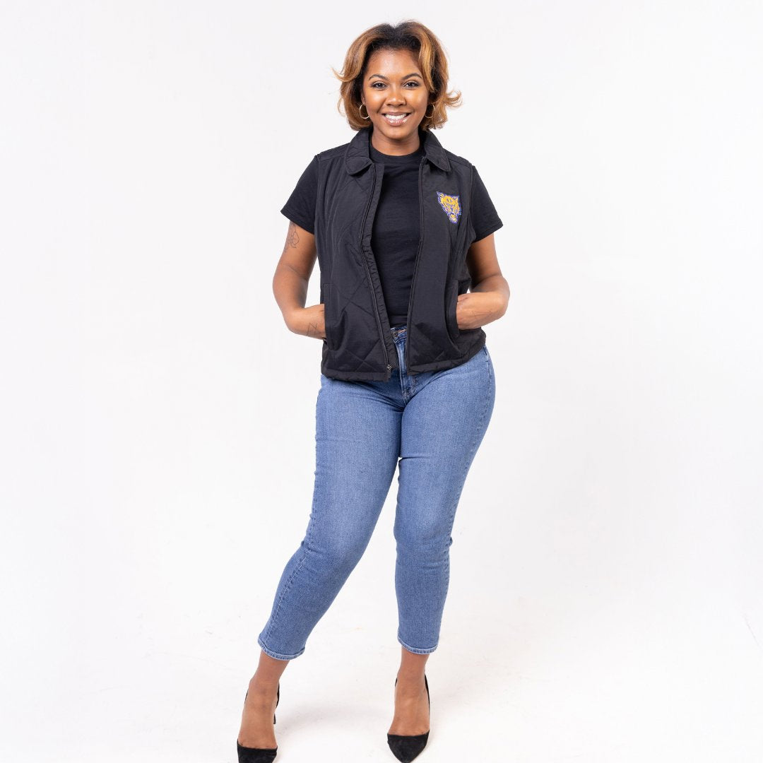 Fort Valley State University HBCU Women's Puffer Vest