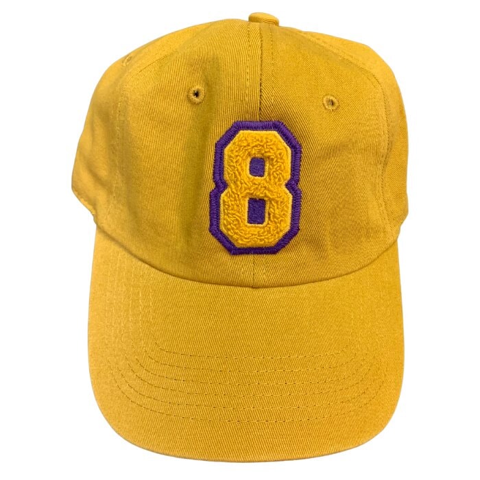 Gold Omega Psi Phi Chenille Cap Winters Industries NUMBER 8