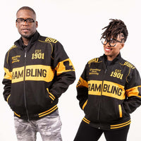 Grambling Sate University Cotton Racer Jacket