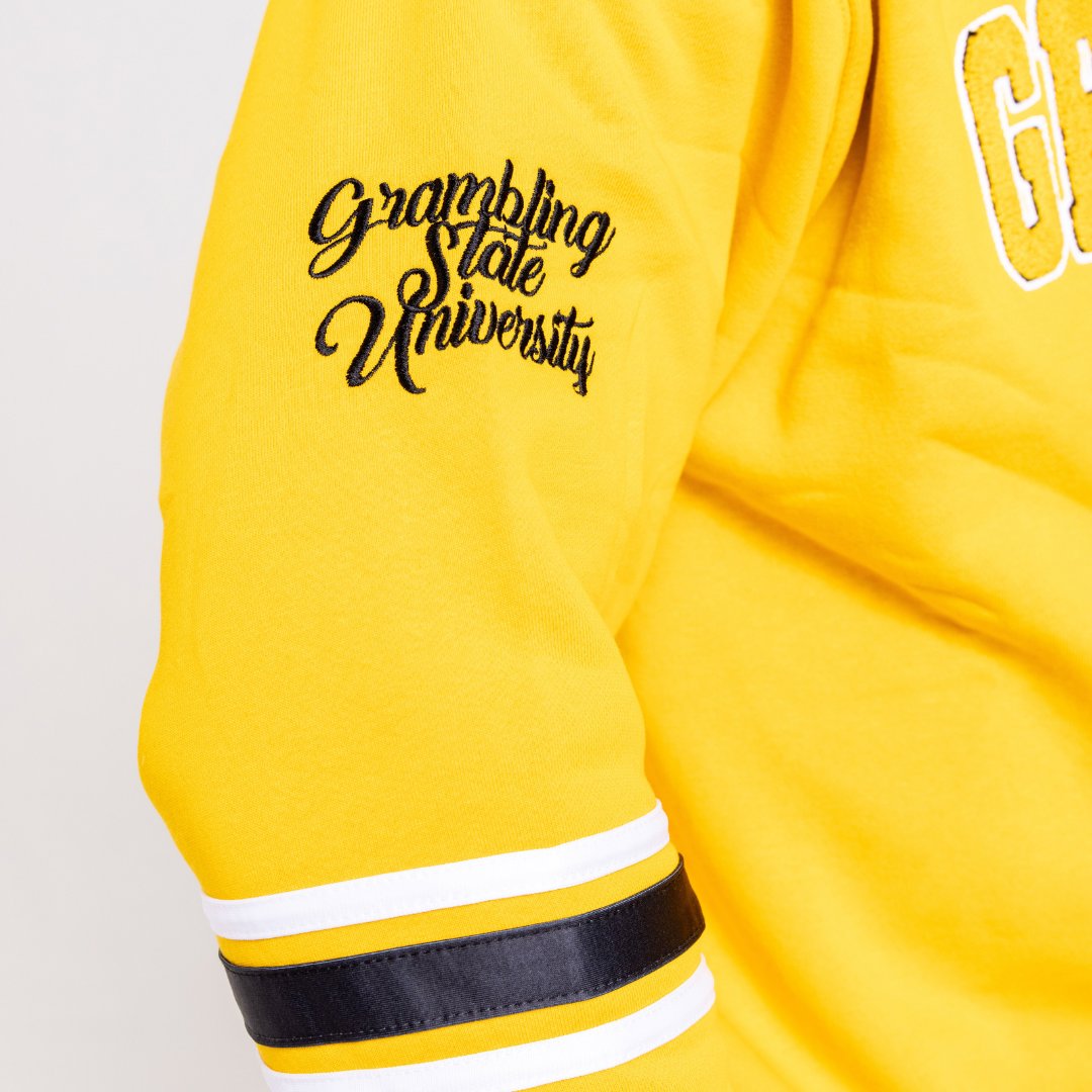 Grambling State University HBCU Gold Embroidered hoodie