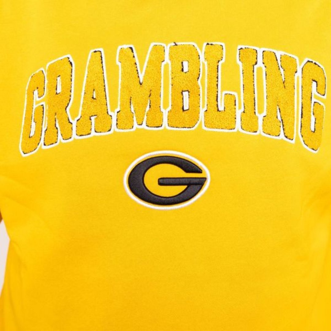 Grambling State University HBCU Gold Embroidered hoodie