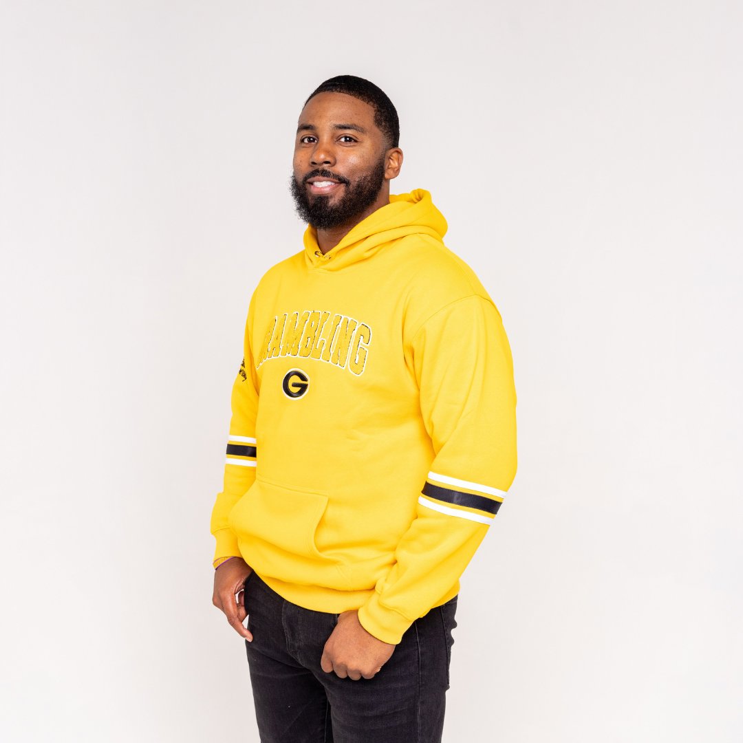 Grambling State University HBCU Gold Embroidered hoodie