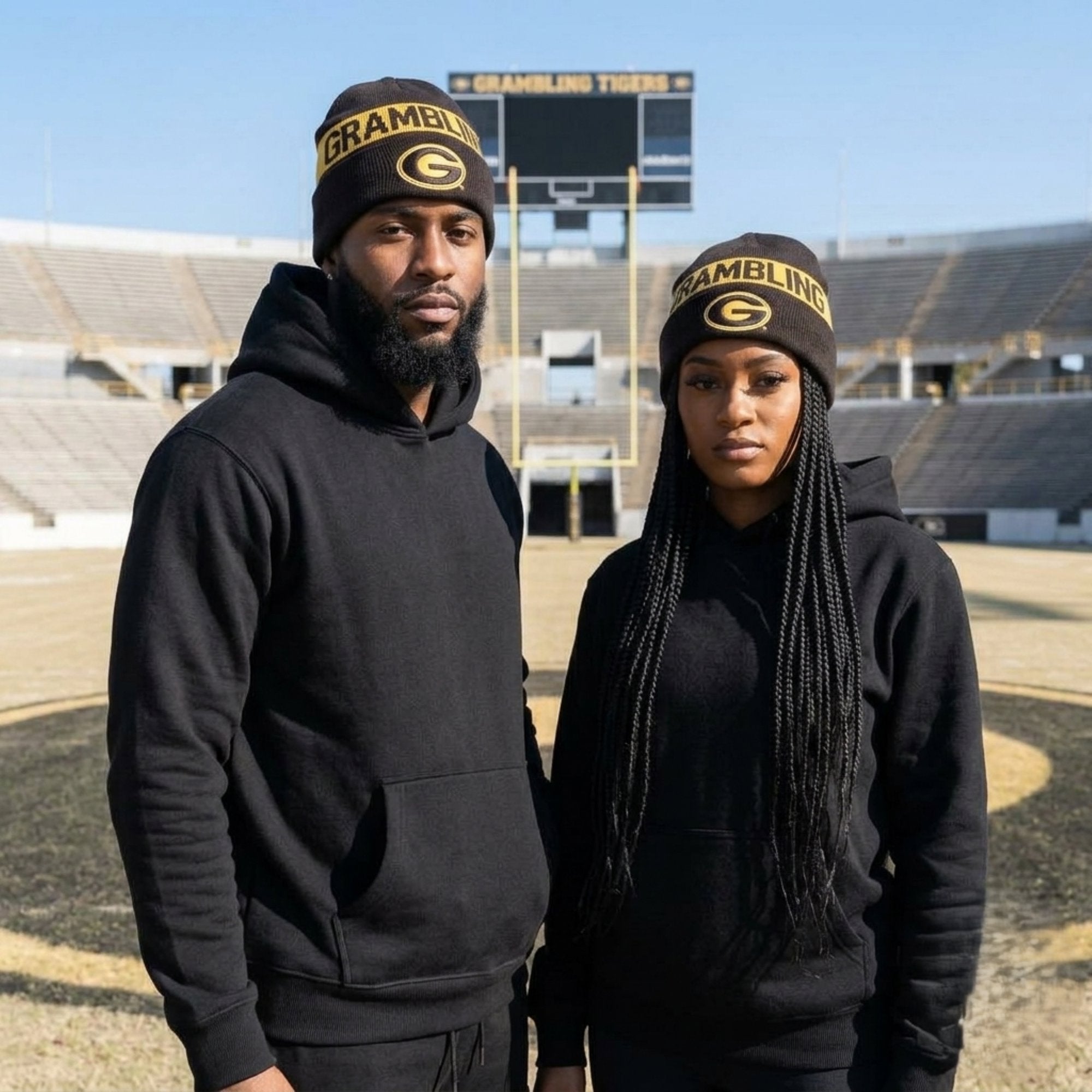 Grambling State University Embroidered Beanie Winters Industries