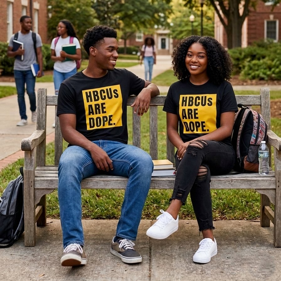 Grambling State University (GSU) HBCUs are DOPE Tee Winters Industries by Fully Promoted Mesquite