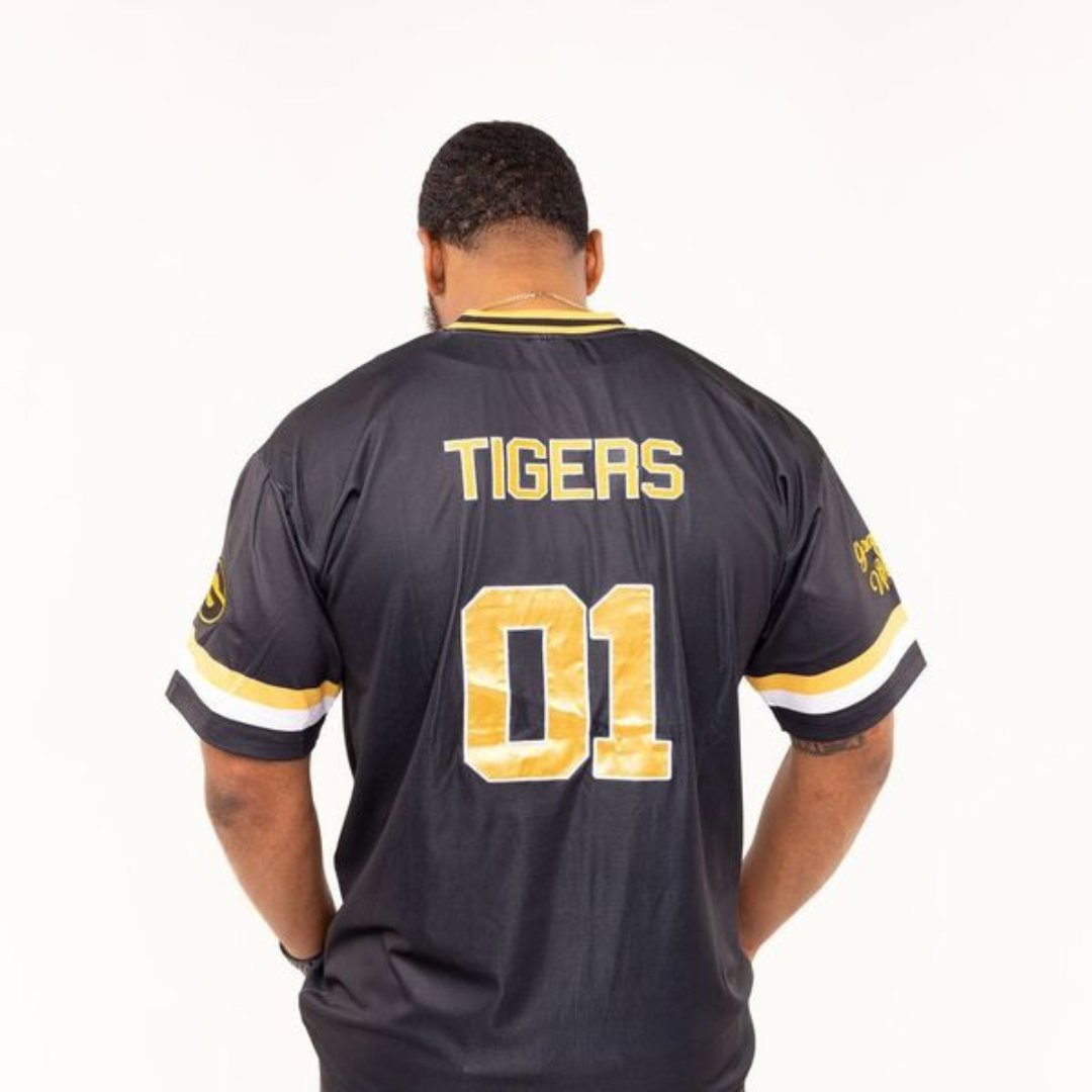 Grambling State University HBCU Embroidered Baseball Jersey