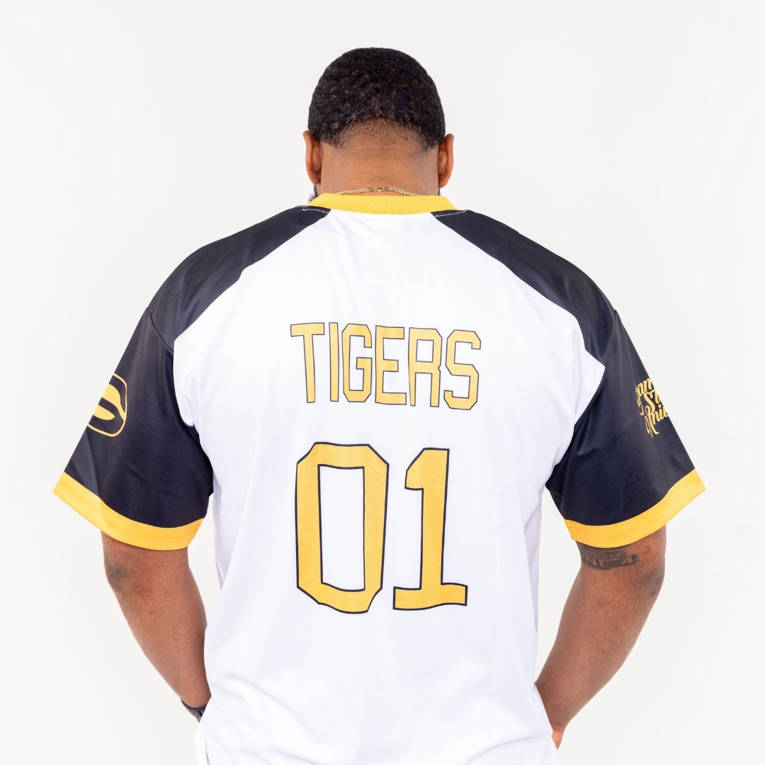 Grambling State University HBCU White Sublimated Baseball Jersey