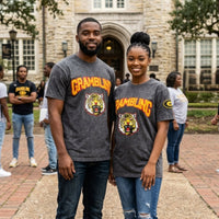 Grambling Tigers HBCU Embroidered and Distressed Twill Tee Winters Industries