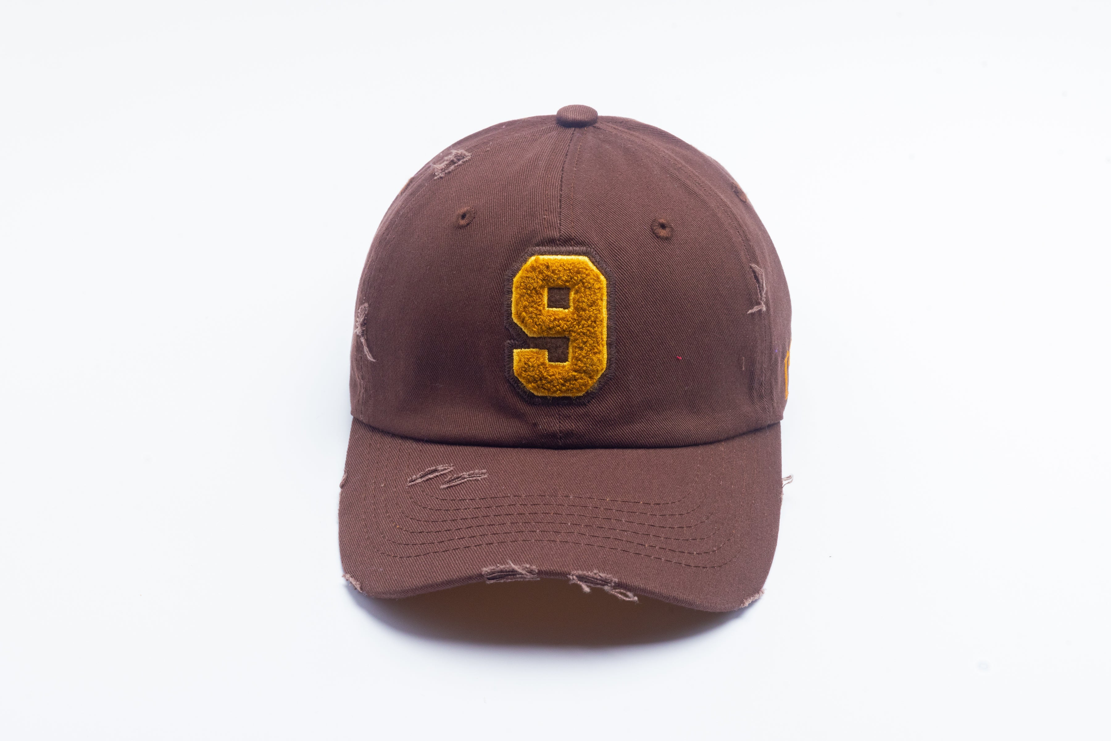 Iota Phi Theta Brown Chenille Cap with Line Number
