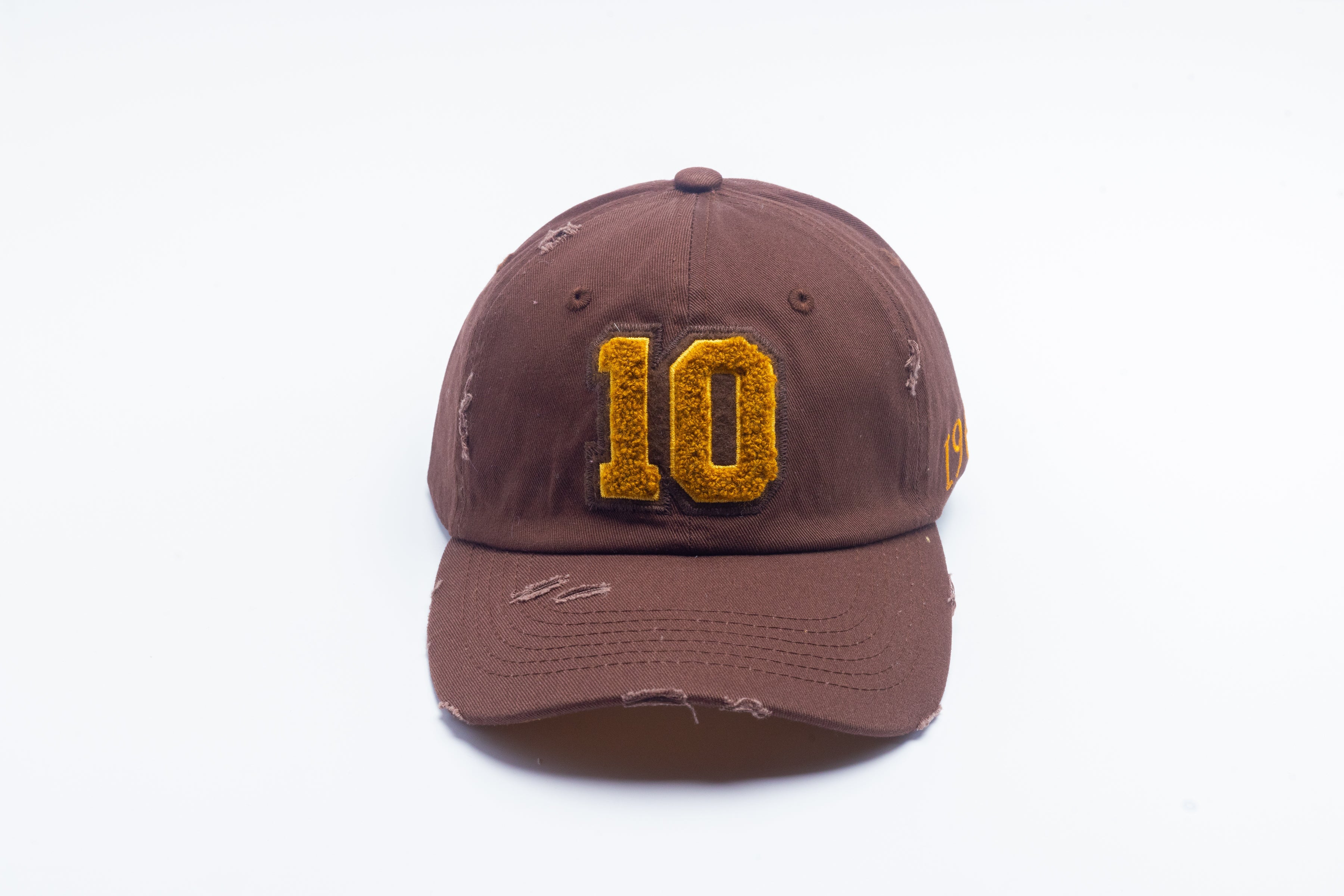 Iota Phi Theta Brown Chenille Cap with Line Number