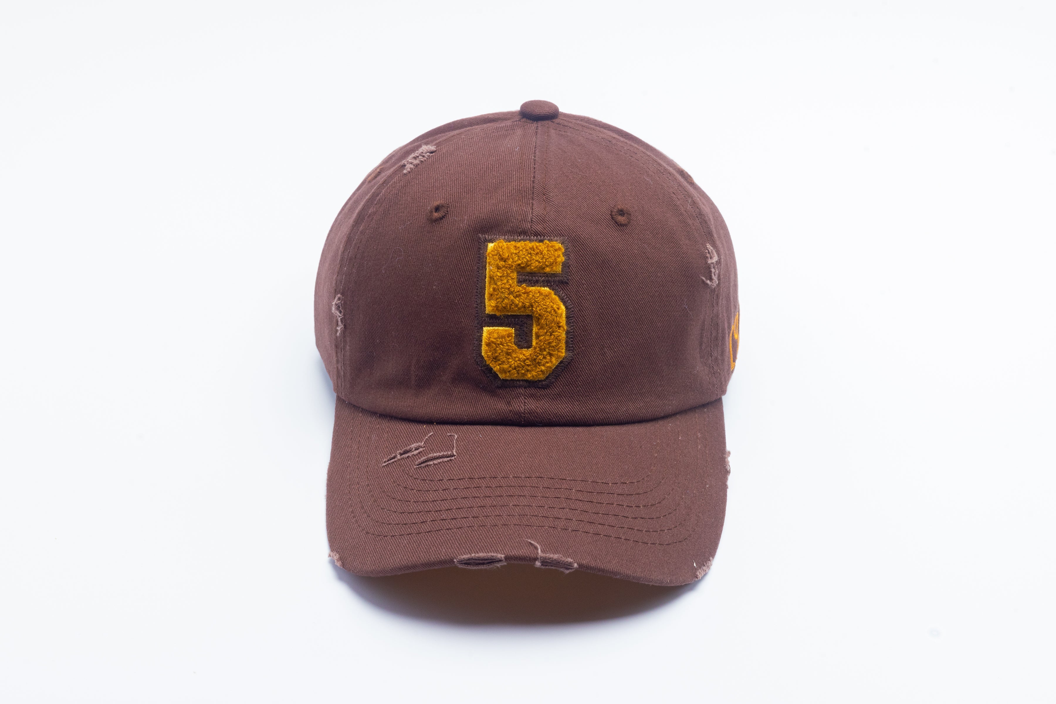 Iota Phi Theta Brown Chenille Cap with Line Number