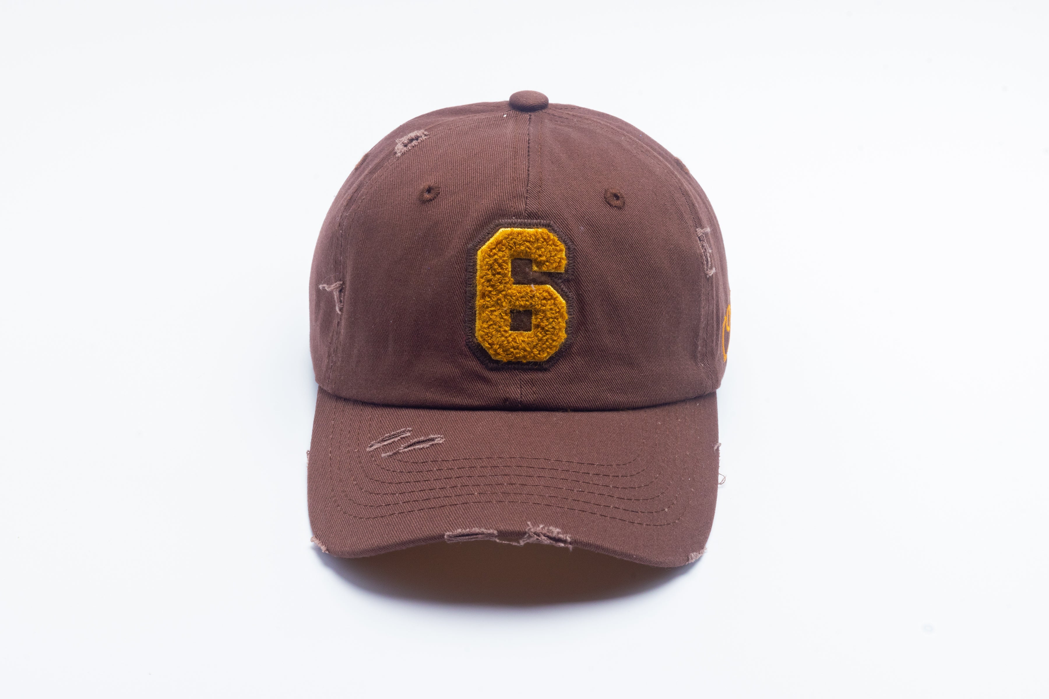 Iota Phi Theta Brown Chenille Cap with Line Number