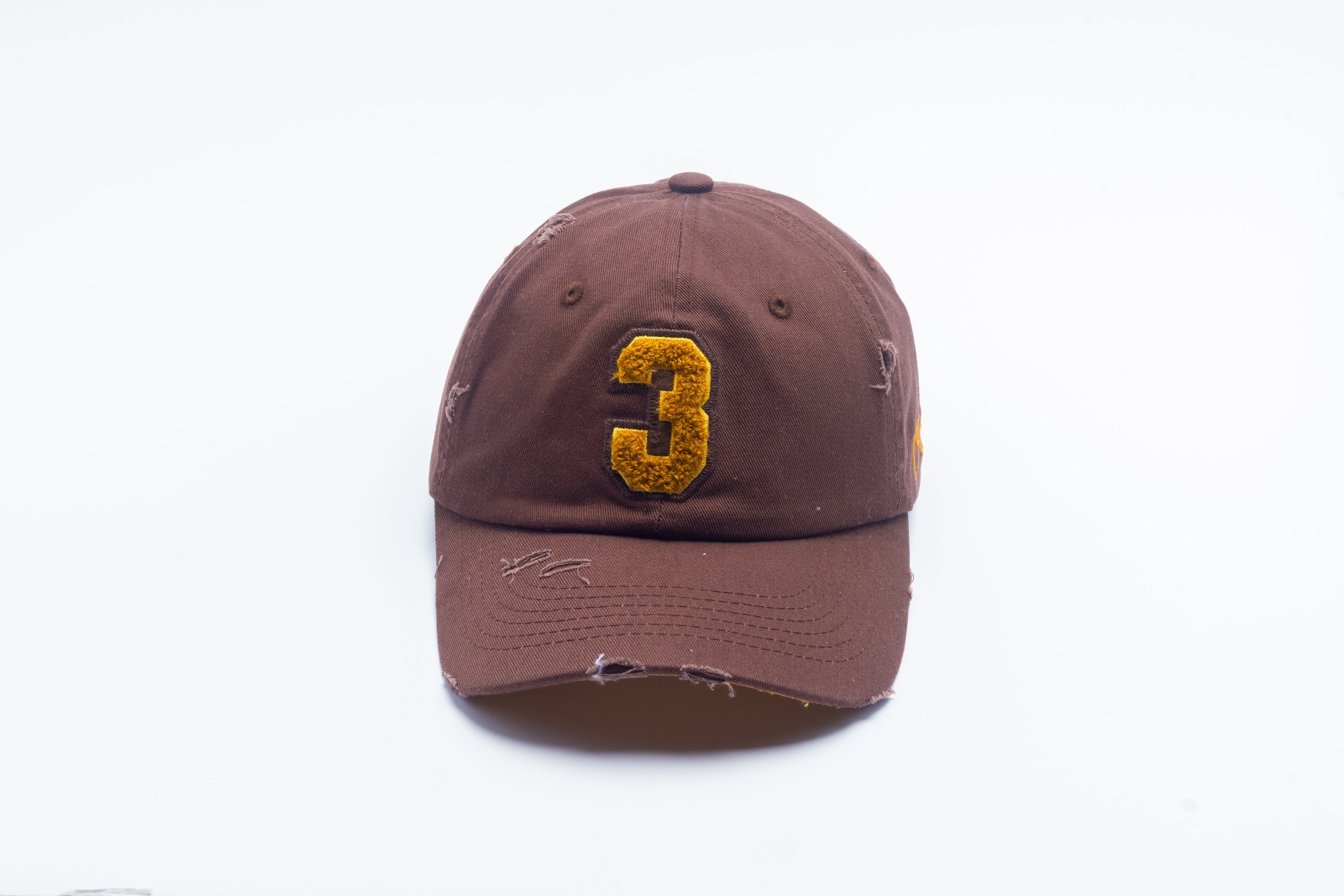 Iota Phi Theta Brown Chenille Cap with Line Number