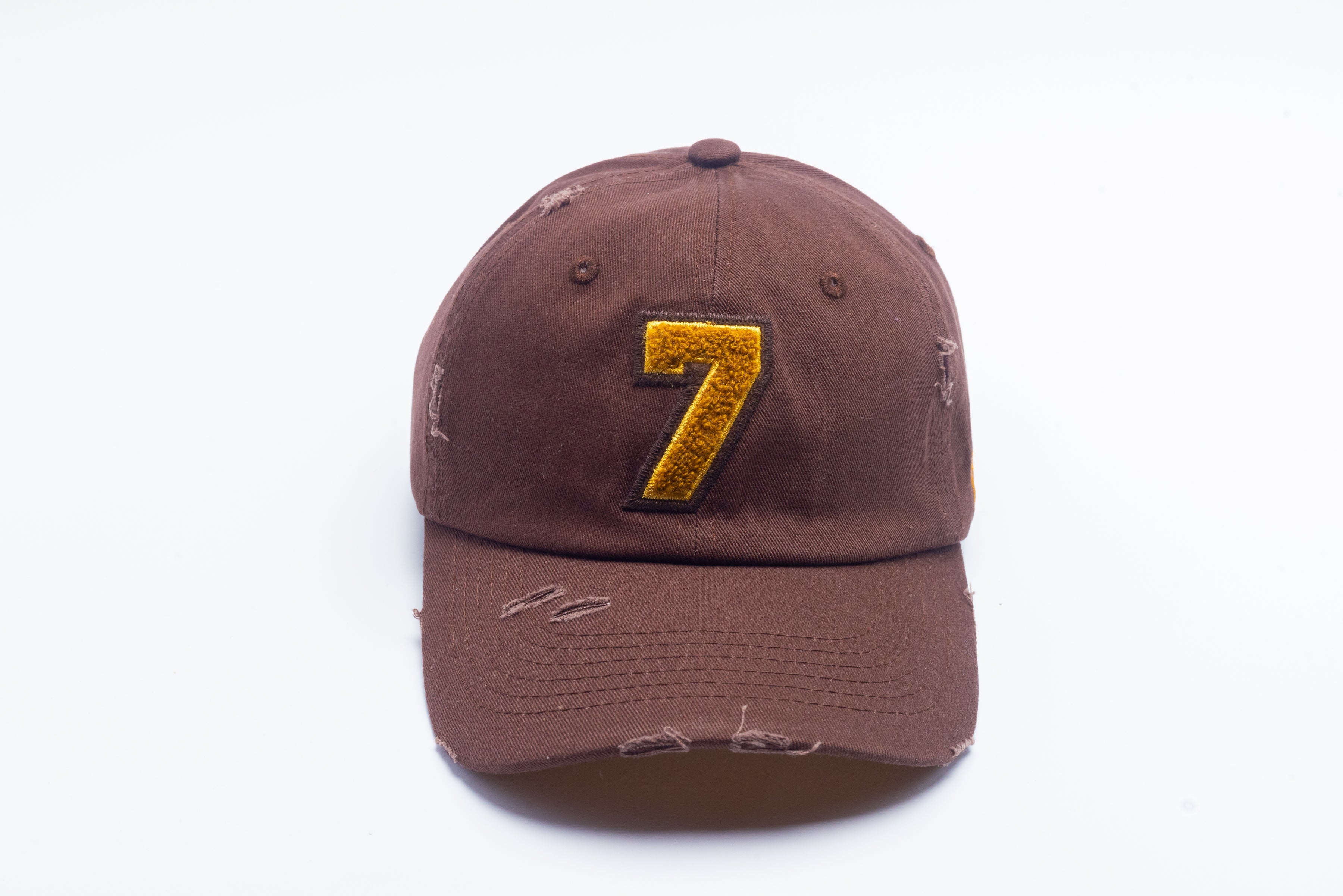 Iota Phi Theta Brown Chenille Cap with Line Number