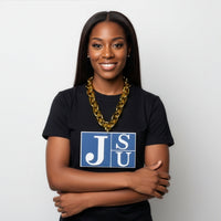 Jackson State University HBCU Big Chain Necklace with 3D Foam Pendant Winters Industries