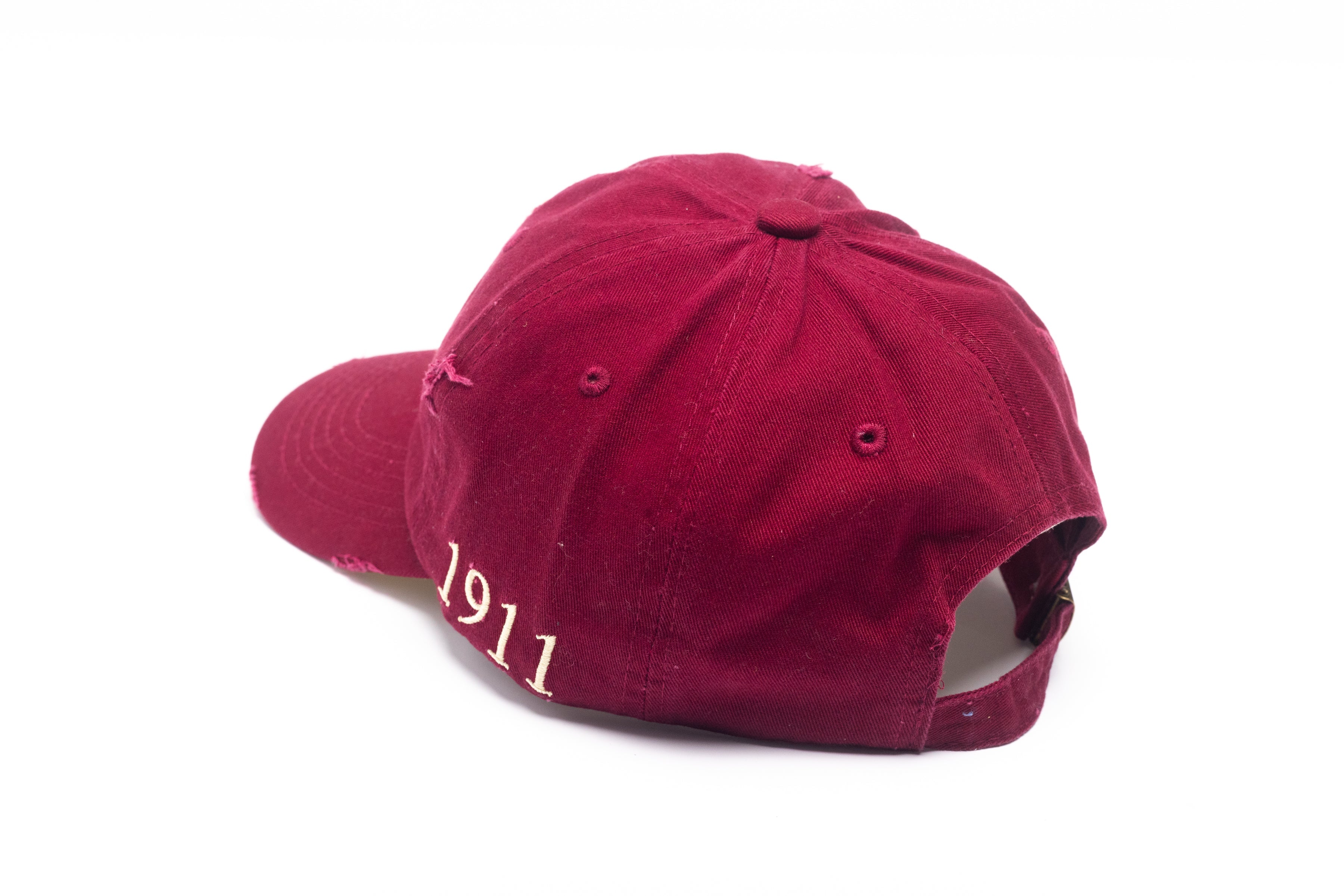 Kappa Alpha Psi Crimson Chenille Cap with Line Number