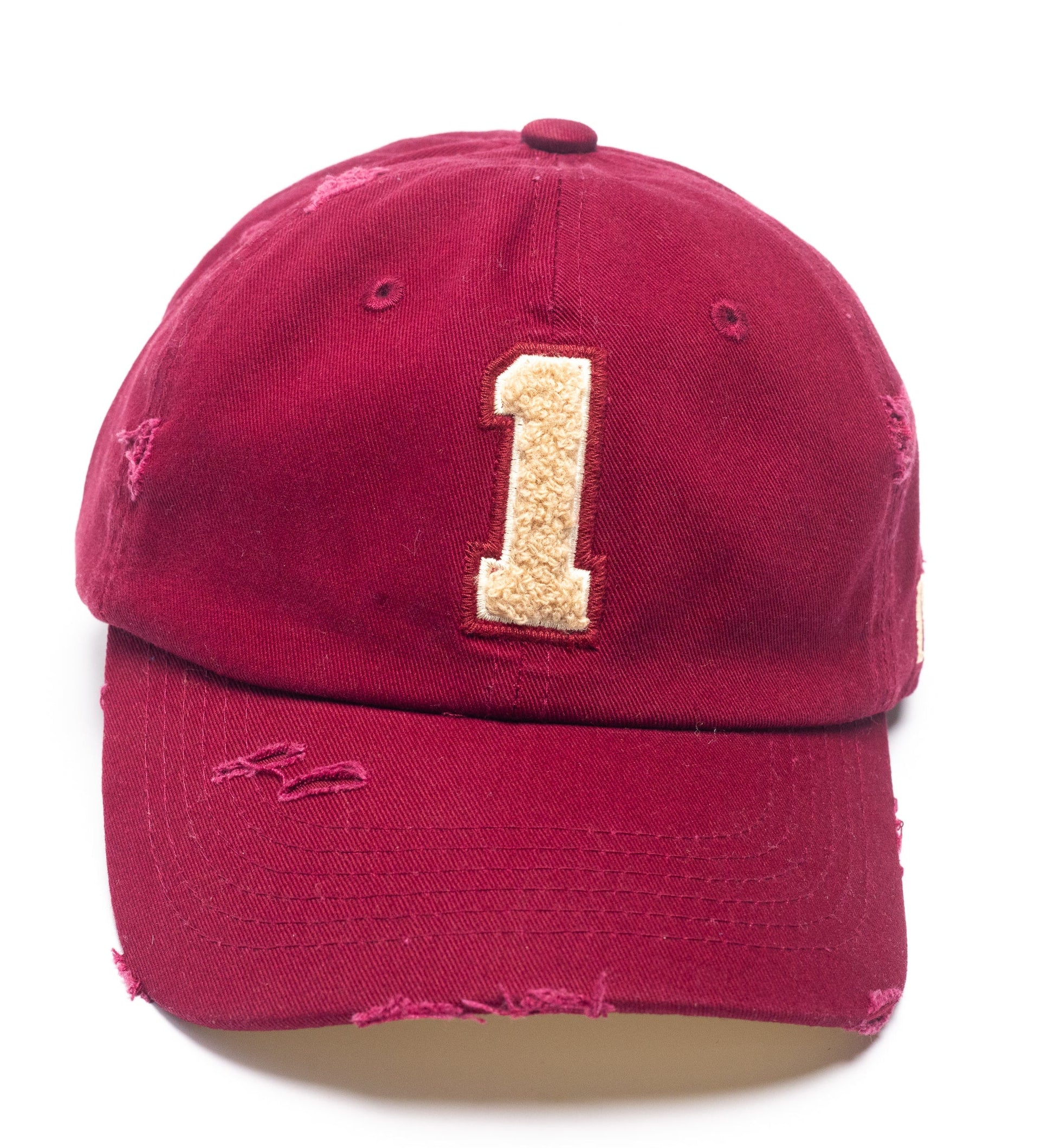 Kappa Alpha Psi Crimson Chenille Cap with Line Number