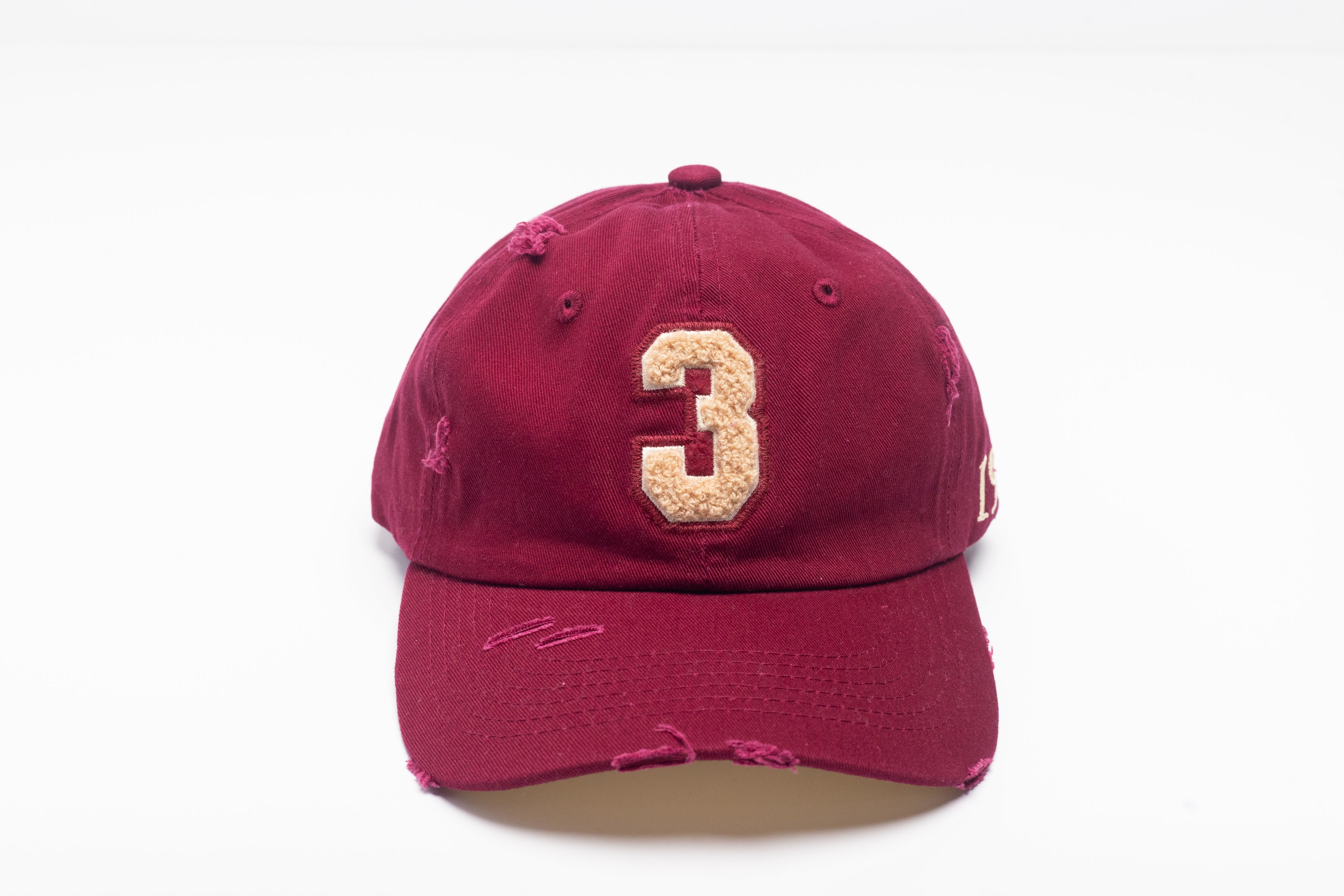 Kappa Alpha Psi Crimson Chenille Cap with Line Number